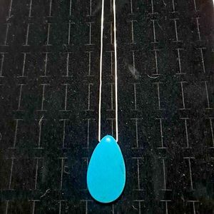 Turquois tear drop stone
